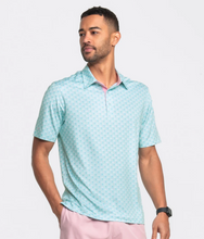 Load image into Gallery viewer, Southern Shirt Men&#39;s Par Fore Printed Polo Water Hazard