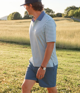 Southern Shirt Co. Men's Somerset Stripe Polo Off Course