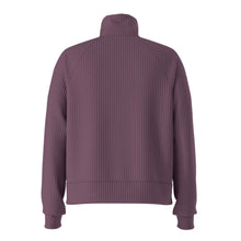 Load image into Gallery viewer, The North Face Women&#39;s Mock Neck Chabot Pullover in Midnight Mauve