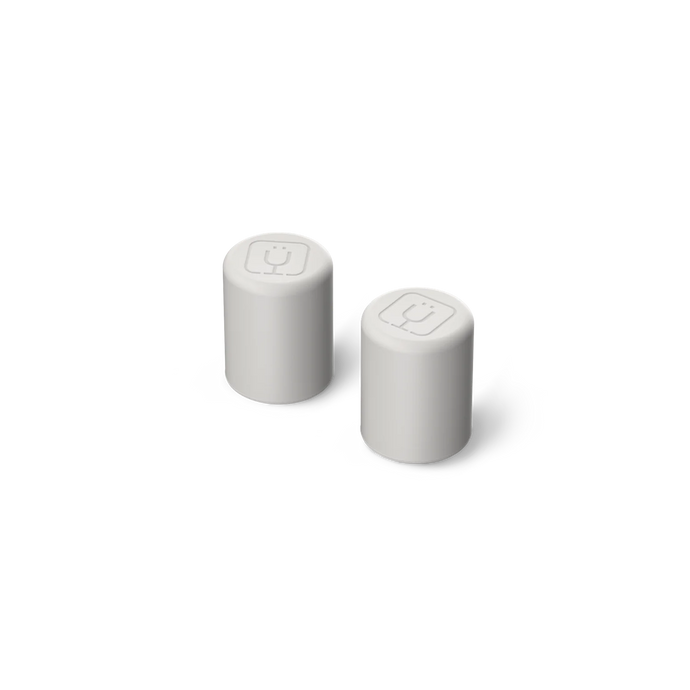 BruMate Magnetic Straw Cover 2-Pack in Dune