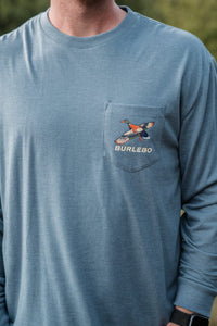 Burlebo Suns Up Birds Down LS Tee