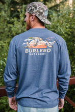 Load image into Gallery viewer, Burlebo Sunset Ducks LS Tee