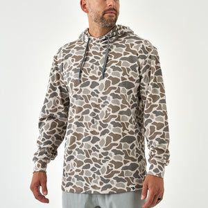 Burlebo Thermal Hoodie in Classic Deer Camo