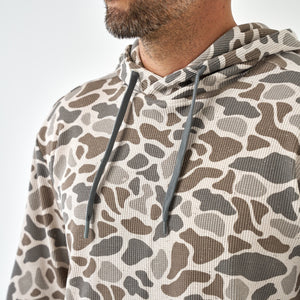 Burlebo Thermal Hoodie in Classic Deer Camo