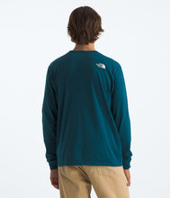 Load image into Gallery viewer, The North Face Men’s Varsity LS Tee in Midnight Petrol