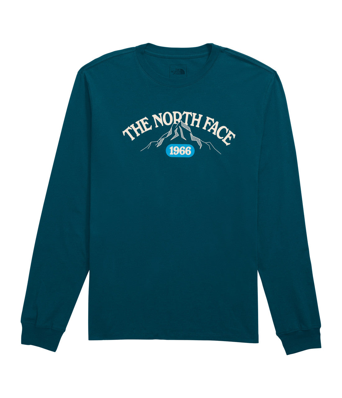 The North Face Men’s Varsity LS Tee in Midnight Petrol