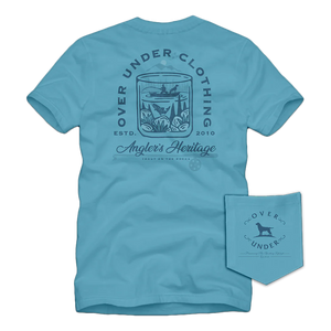 Over Under Trout on the Rocks SS Tee