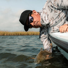 Load image into Gallery viewer, Burlebo Men's Performance Hoodie in Topo Desert Camo