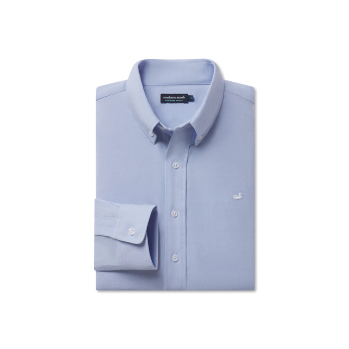 Southern Marsh Classic Oxford Dress Shirt Light Blue