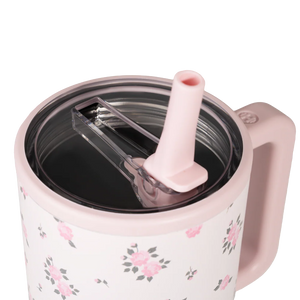 HydroJug Traveler 40oz Tumbler in Wild Rose