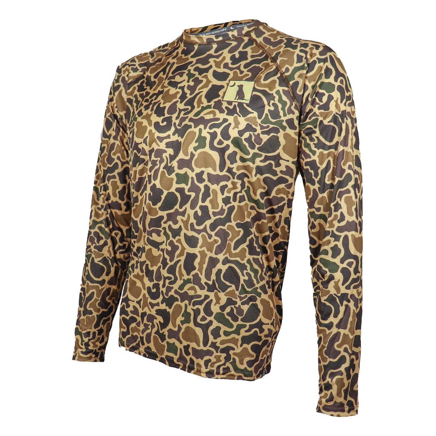 Local Boy LCF Printed Performance Shirt Old School Camo