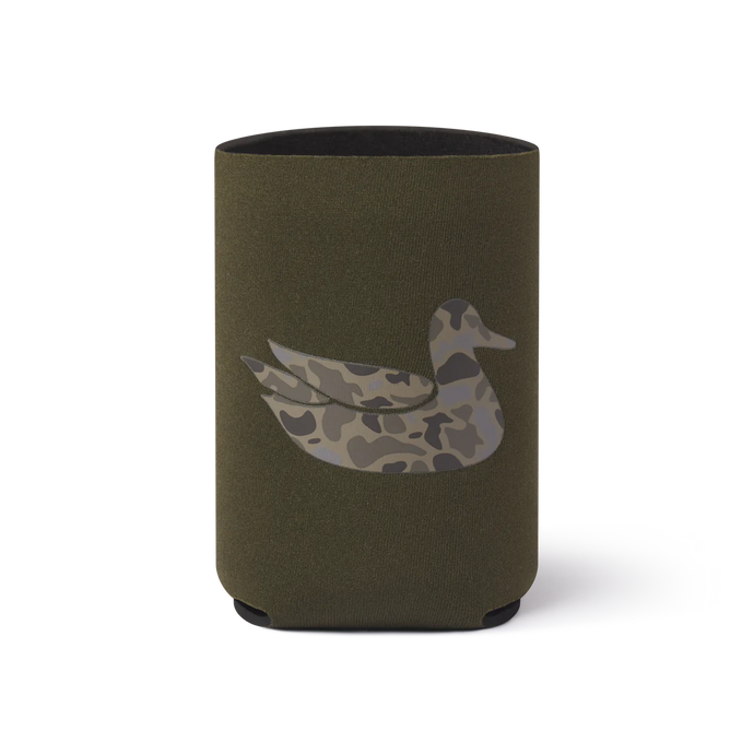 Southern Marsh Duck Originals Camo Duck Koozie Dark Olive