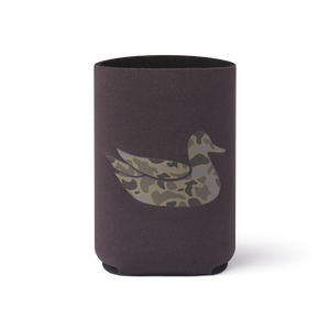 Southern Marsh Duck Originals Camo Duck Koozie Iron Grey