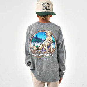 Burlebo Youth Field Companion LS Tee
