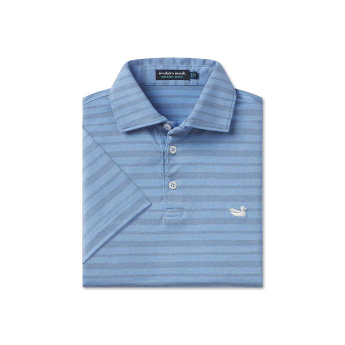 Southern Marsh Youth Brunswick Heather Performance Polo