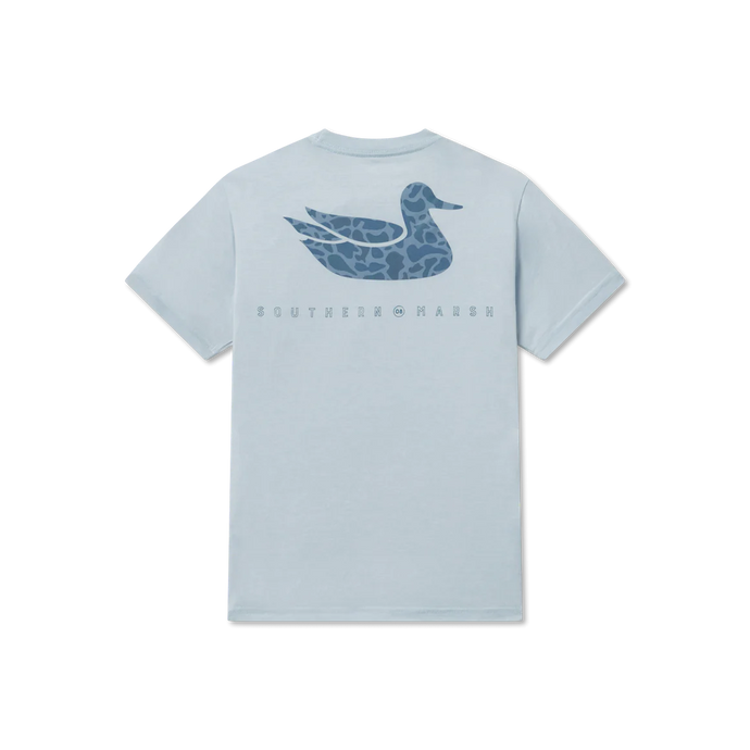 Southern Marsh Youth Retro Duck Seawash SS Tee Mist