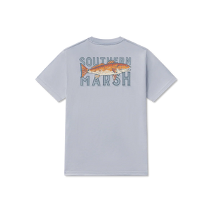 Southern Marsh Seawash Redfish Catch SS Tee