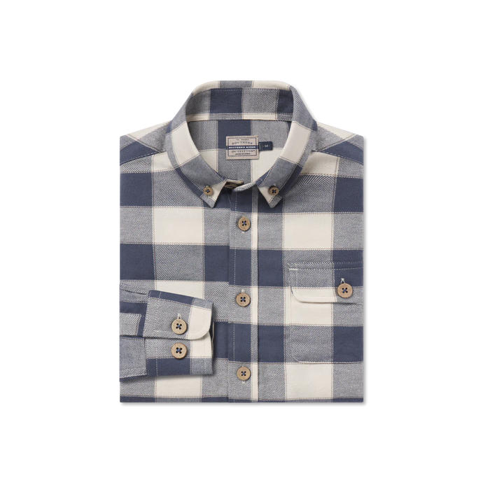 Southern Marsh Youth Fayetteville Gingham Flannel Button Down