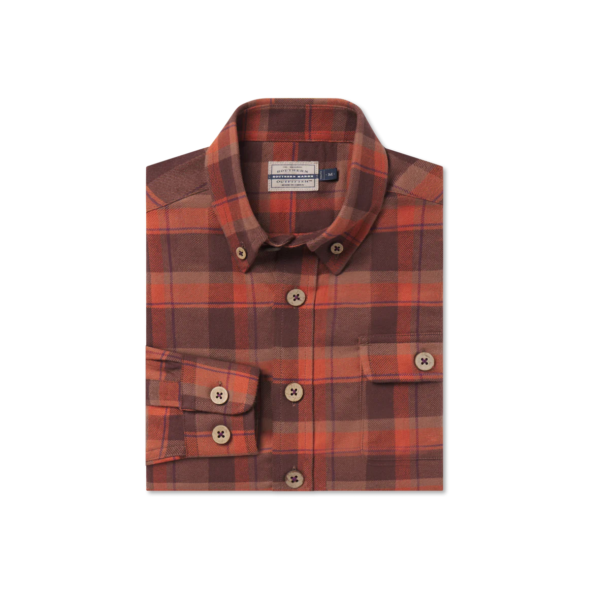 Southern Marsh Youth Hemphill Twill Flannel Button Down