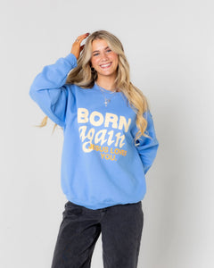 Born Again Dove Crewneck