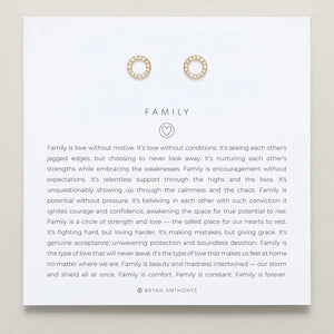 Bryan Anthonys Family Stud Earrings