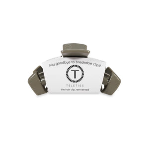 Teleties Classic Small Hair Clip Sage It Ain't So