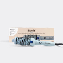 Load image into Gallery viewer, Kitsch Large Thermal Round Brush in Haze Blue