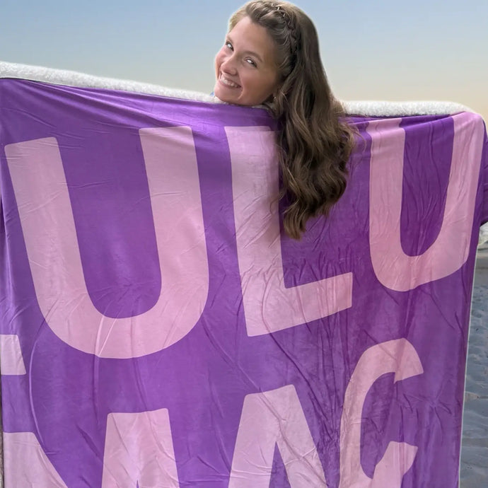 Lulu Mac Blanket - Purple