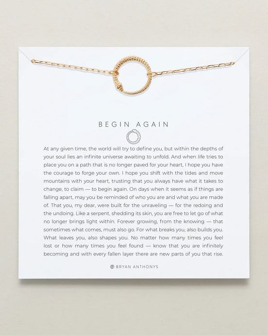 Bryan Anthonys Begin Again Necklace in Gold