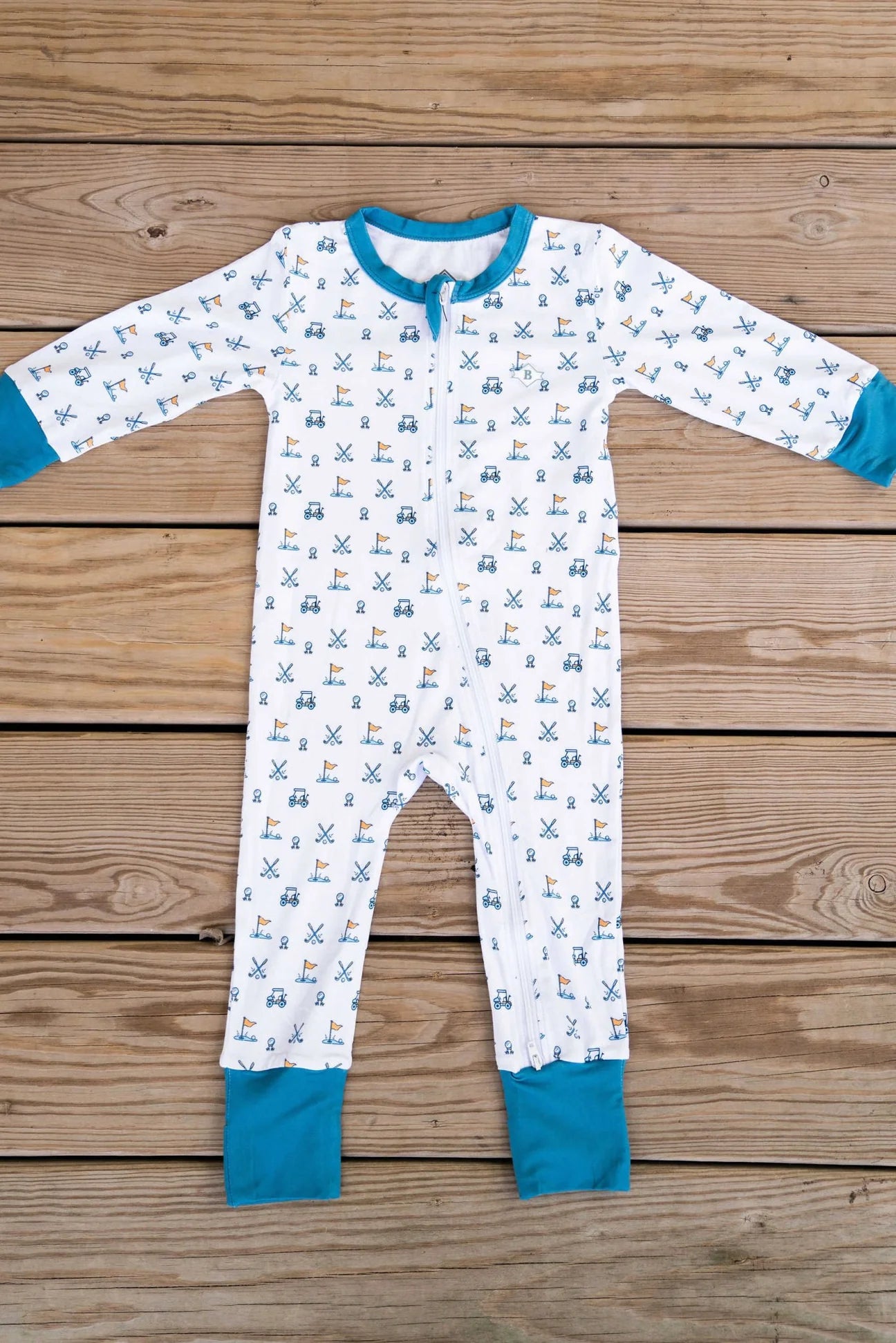 Burlebo Hole In One Baby Zip Up