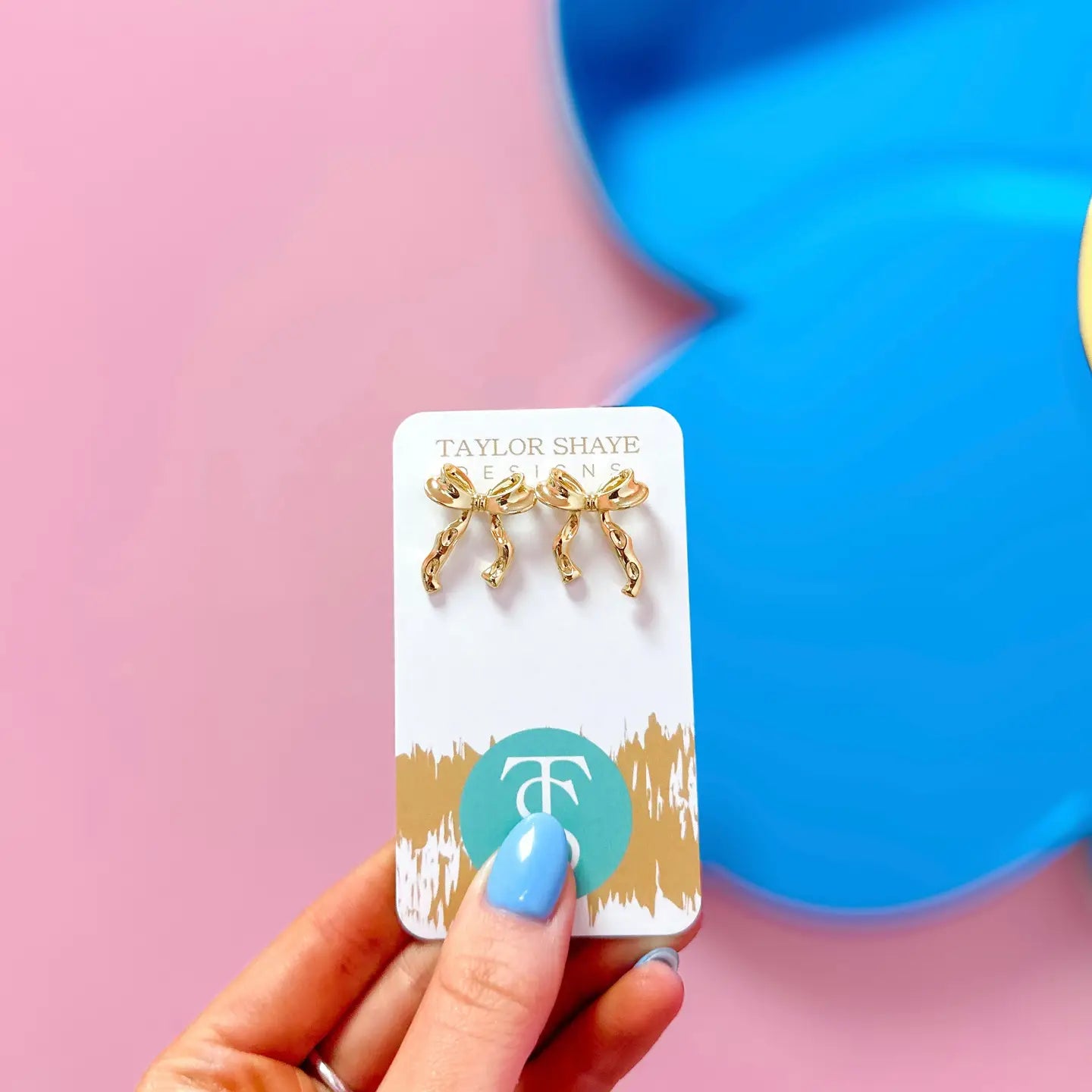 Taylor Shaye Eliza Bow Studs