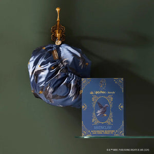 Harry Potter x Kitsch Ravenclaw Satin-Wrapped Hair Towel