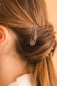 Teleties Snap Clip in Brown