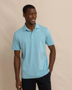 Southern Tide Brreeze Heather Performance Polo