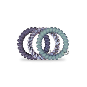 Teleties Large Hair Ties in Midnight Rain