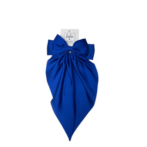 Lulu Mac Large Satin Royal Bow