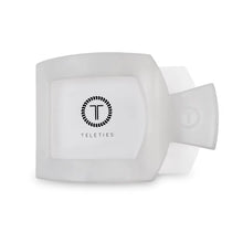 Load image into Gallery viewer, Teleties Large Flat Square Clip Coconut White