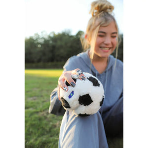 Soccer BooBoo Ball USA Keychain