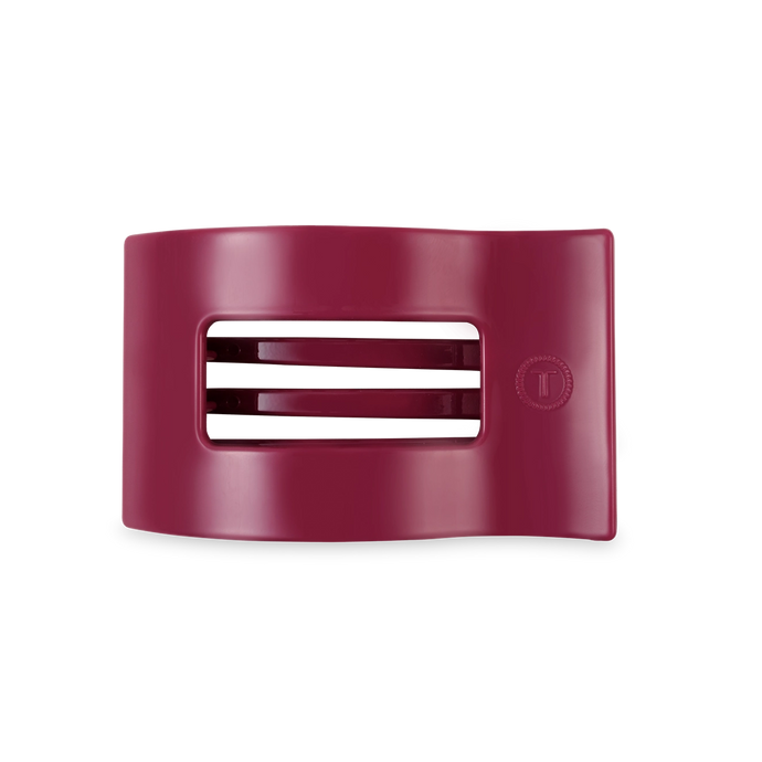 Teleties Small Flat Rectangle Clip in Wild Side