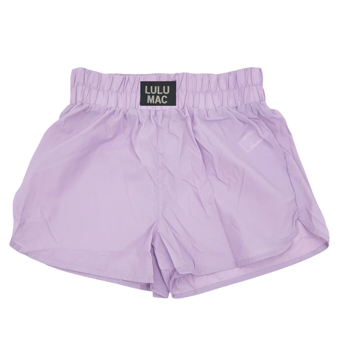 Lulu Mac Youth Solid Shorts in Lavender