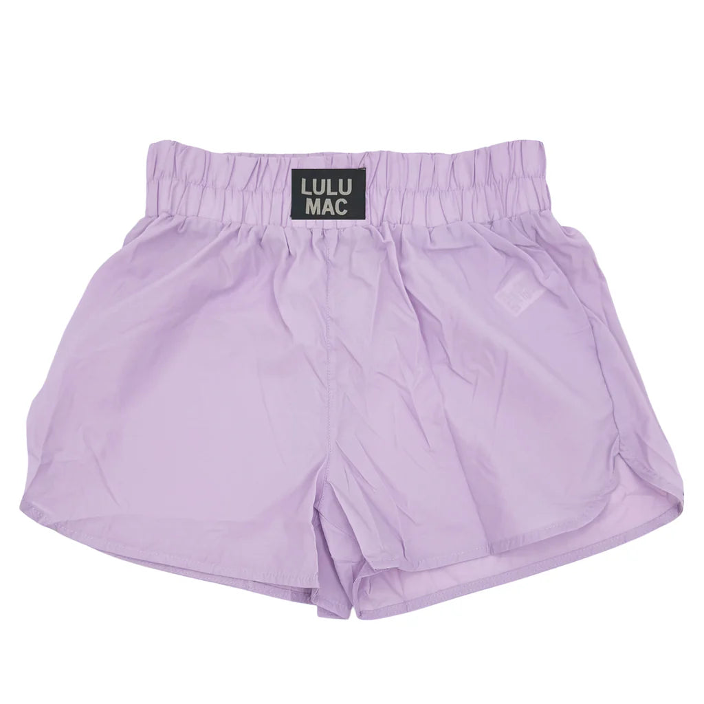 Lulu Mac Youth Solid Shorts in Lavender