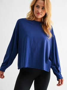 Looking For You Pima Cotton LS Top