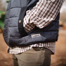 Load image into Gallery viewer, Local Boy Brick Quilted Vest in Charcoal