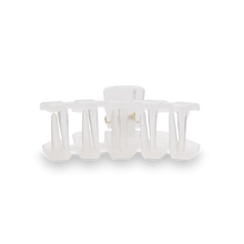 Load image into Gallery viewer, Teleties Classic Tiny Hair Clip in Coconut White