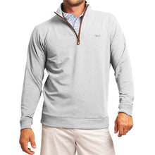 Load image into Gallery viewer, Coastal Cotton French Terry Quarter Zip in Heather Grey