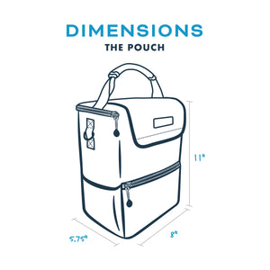 Kanga Coolers Midnight Pouch