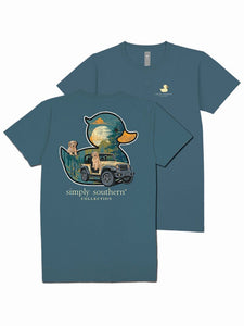 Simply Southern Youth Duck Silhouette SS Tee