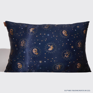 Harry Potter x Kitsch Standard Satin Pillowcase Midnight at Hogwarts