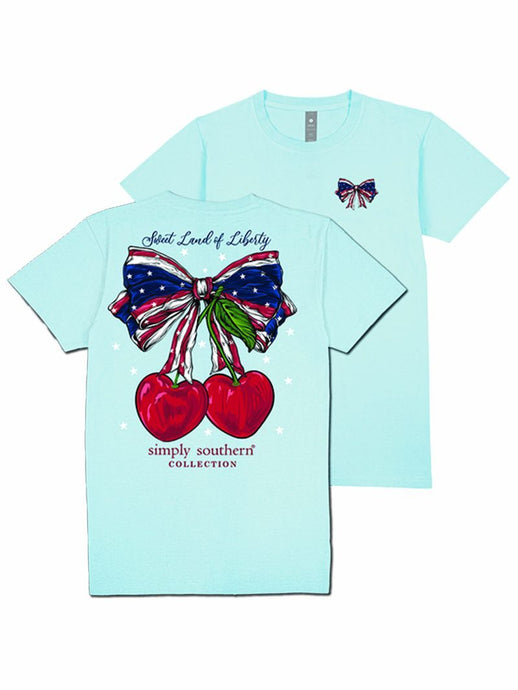 Simply Southern Youth Sweet Land Of Liberty SS Tee
