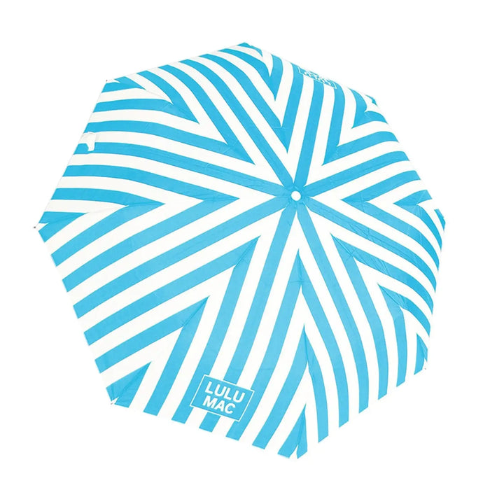 Lulu Mac Umbrella- Blue/White Stripe